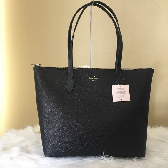New Kate spade joeley glitter tote shoulder bag - Picture 3 of 8